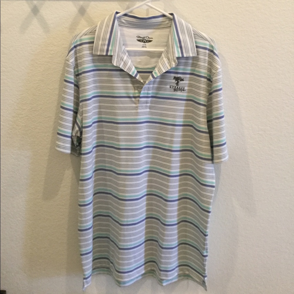 Straight Down Gold Shirt